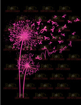DTF Screen Print Image - Never Give Up 2